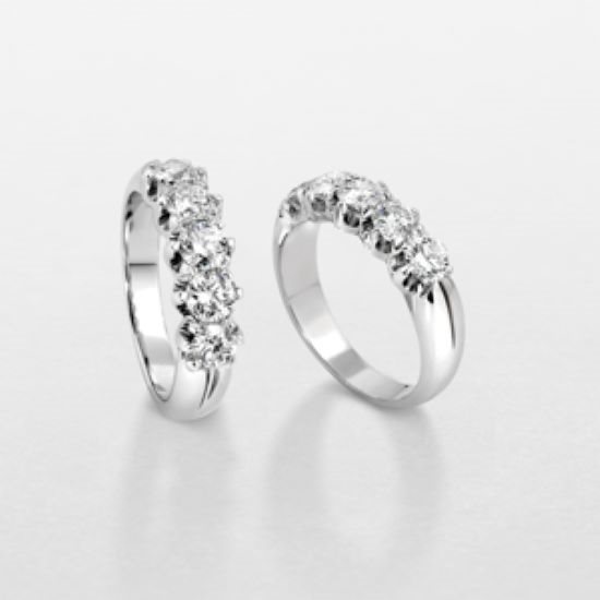 Anello Giorgio Visconti Donna in Oro bianco Diamante 0.51 Ct AB15305E - AB15305E